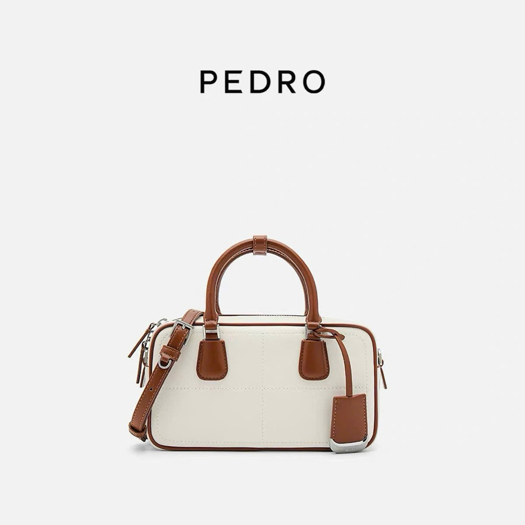 Túi Đeo Chéo Nữ Pedro Chalk Seren Bowling Crossbody Bag