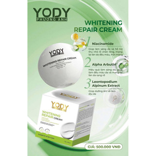 (Mẫu Mới)𝐊𝐞𝐦 Đ𝐞̂𝐦 WHITENING REPAIR CREAM 𝐃𝐮̛𝐨̛̃𝐧𝐠 𝐓𝐫𝐚̆́𝐧𝐠 𝐃𝐚 𝐌𝐨̛̀ 𝐓𝐡𝐚̂𝐦 𝐍𝐚́𝐦 -15g  𝐘𝐨𝐝𝐲 𝐏𝐡𝐮̛𝐨̛𝐧𝐠 𝐀𝐧𝐡 [𝐂𝐡𝐢́𝐧𝐡 𝐇𝐚̃𝐧𝐠]