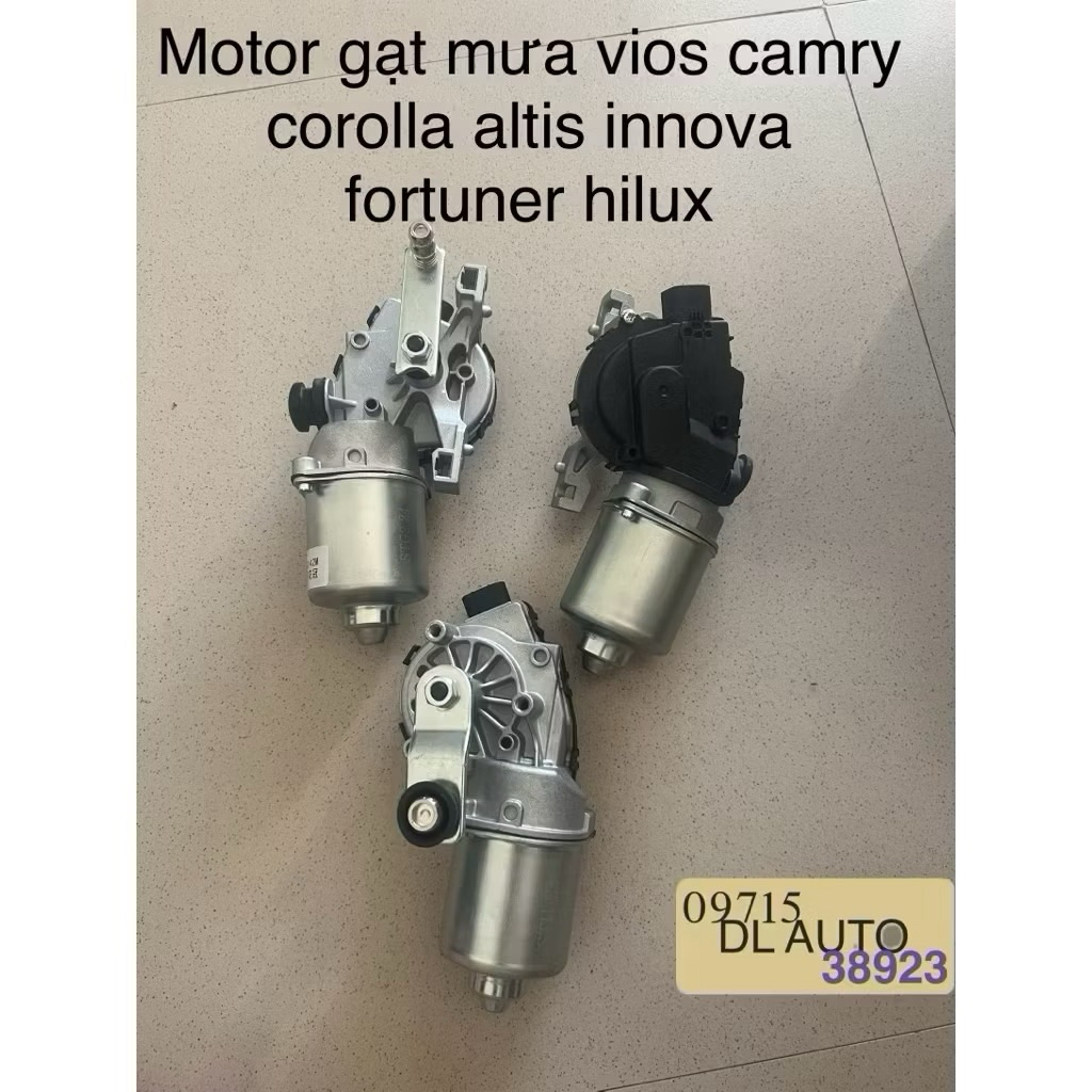 Motor gạt mưa toyota Innova Fortuner Hilux 2006-2016. Corolla altis 2001-2008 vios camry corolla 200