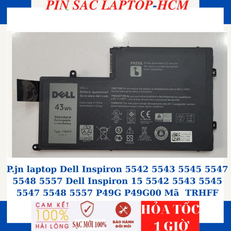 Sạc Pin Dell Inspiron 5542 5543 5545 5547 5548 5557 Dell Inspiron 15 5542 5543 5545 5547 5548 5557 P