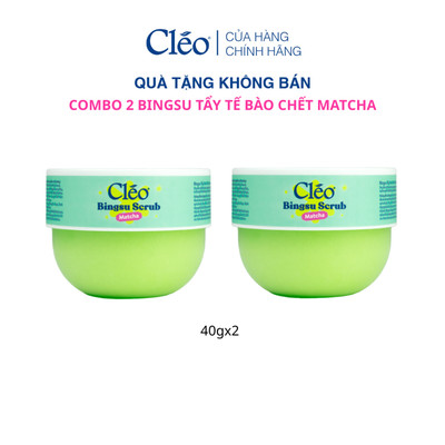 [GIFT] Combo 2 Tẩy Da Chết Toàn Thân Cleo Minisize