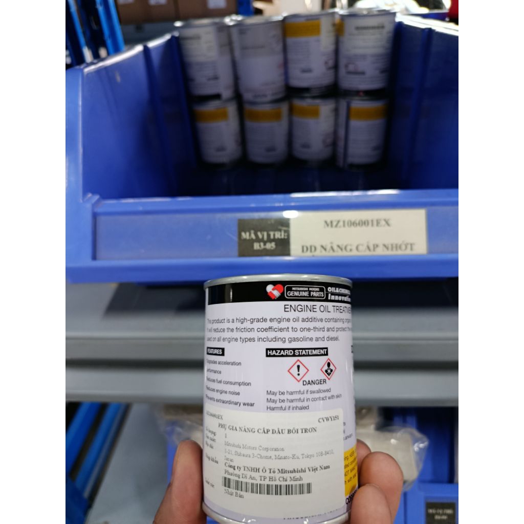 PHỤ GIA NÂNG CẤP DẦU NHỚT MITSUBISHI CHÍNH HÃNG – ENGINE OIL TREATMENT