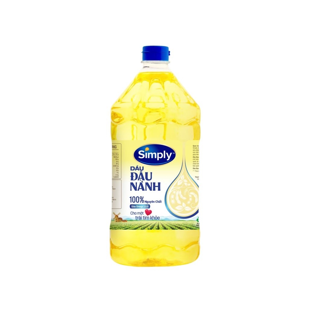 Simply Dầu đậu nành 2L