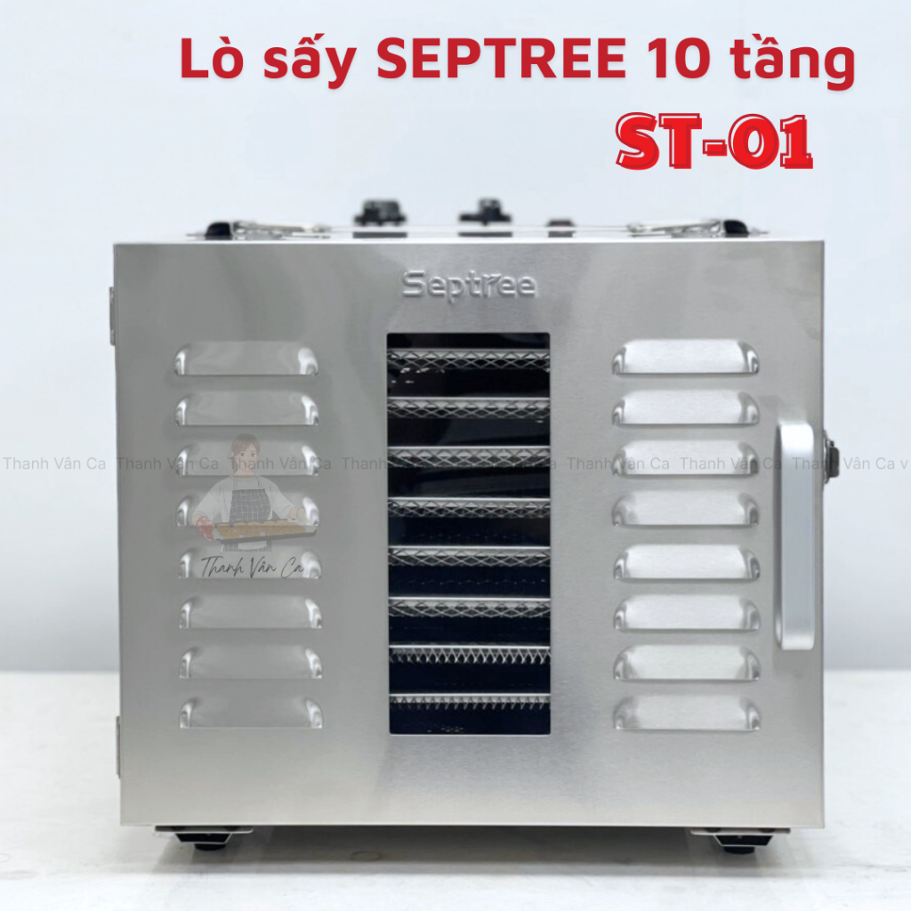 Lò sấy thực phẩm 10 tầng SEPTREE ST-01
