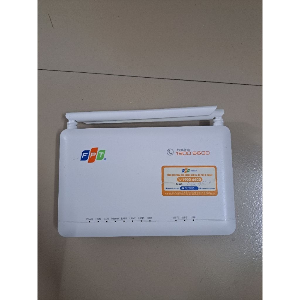 Moden wifi quang ZTE F671Y FPT 2 băng tần  hàng đẹp. ảnh chụp thật