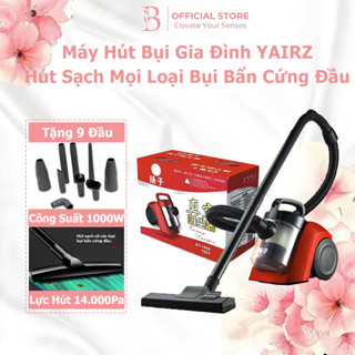 Máy hút bụi Yairz XY-1008 máy hút bụi dạng hộp hút bụi gia đình lực hút cực khỏe bảo hành chính hãng