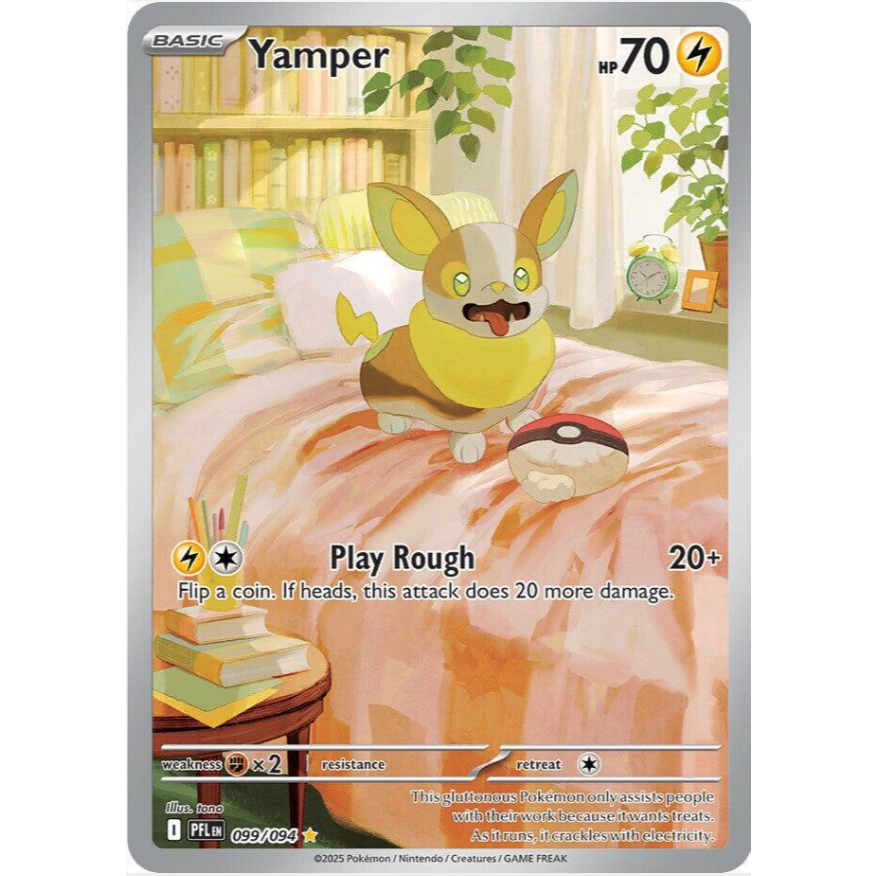 [Thẻ bài Pokemon TCG] Yamper 099/094 - Illustration Rare