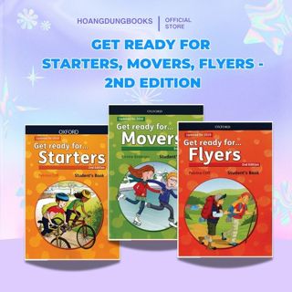 Get Ready For Starters, Movers, Flyers 2nd Edition | Sách Luyện Thi Cambridge Cho Trẻ | Có file Nghe