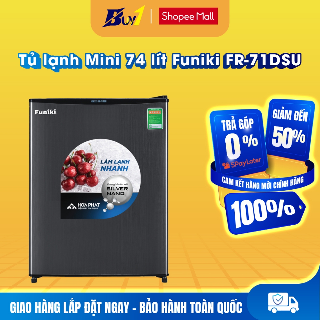 FR-71DSU - Tủ lạnh Mini 74 lít Funiki FR-71DSU - Hàng chính hãng
