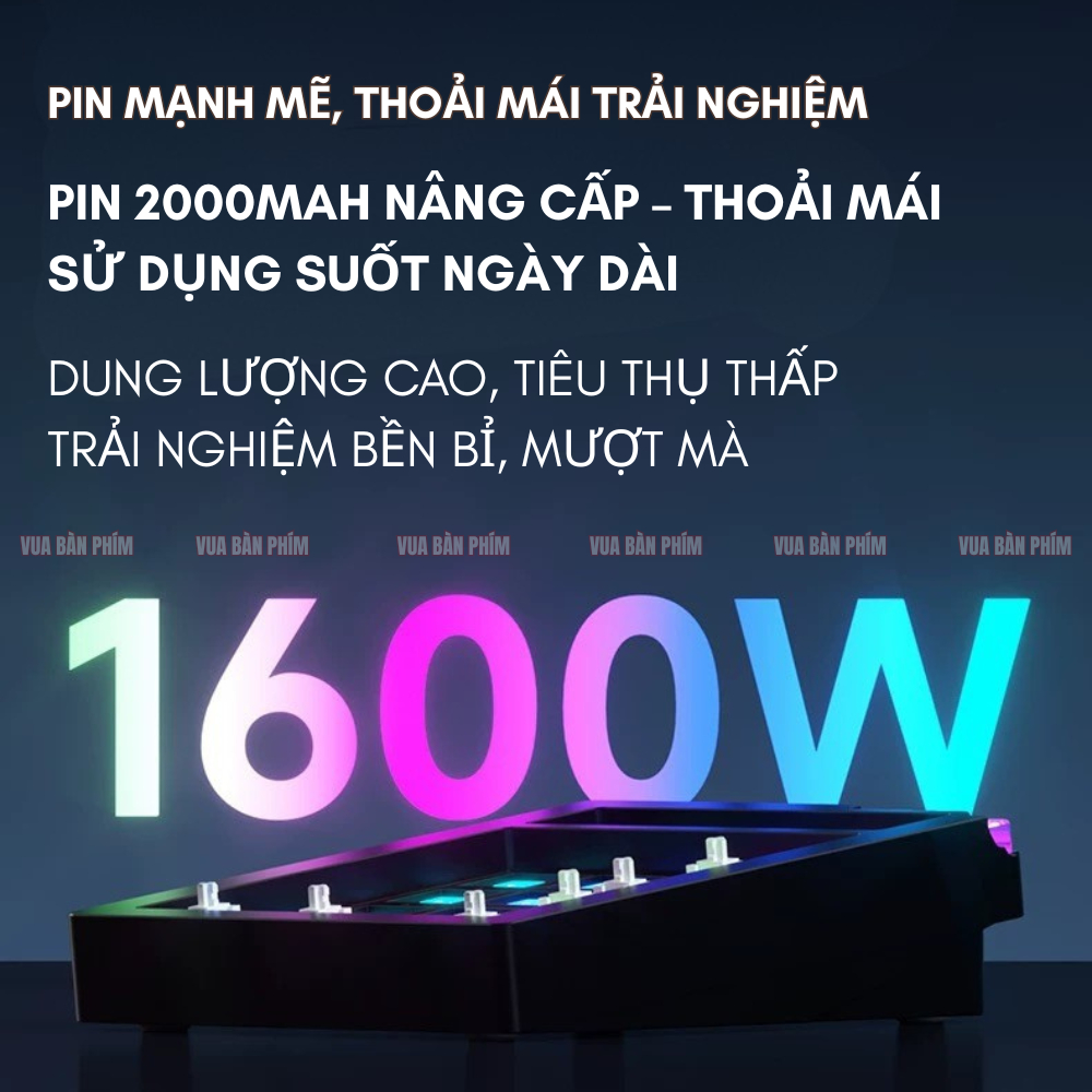 Bàn phím số cơ | numpad không dây stars21 ver 2, pin 2000 mA ,nhôm cnc , mạch xuôi, hotswap, led rgb, via/qmk nhỏ gọn | BigBuy360 - bigbuy360.vn
