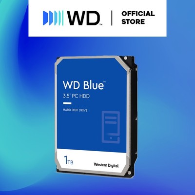 Ổ Cứng HDD Western Digital WD BLUE 1TB/64MB/5400rpm/3.5'' - WD10EZEX/ WD10EARZ