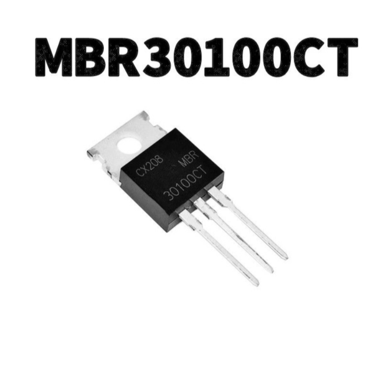 Diode MBR30100CT TO-220 30A 100V (MBR30100 30100) [Diode Schottky]