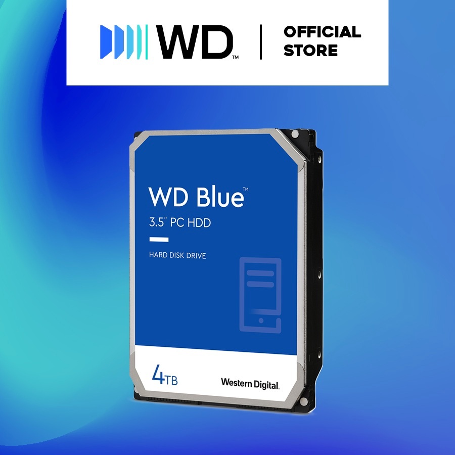 Ổ Cứng HDD Western Digital WD BLUE 4TB/64MB/5400rpm/3.5" -WD40EZRZ/WD40EZZX