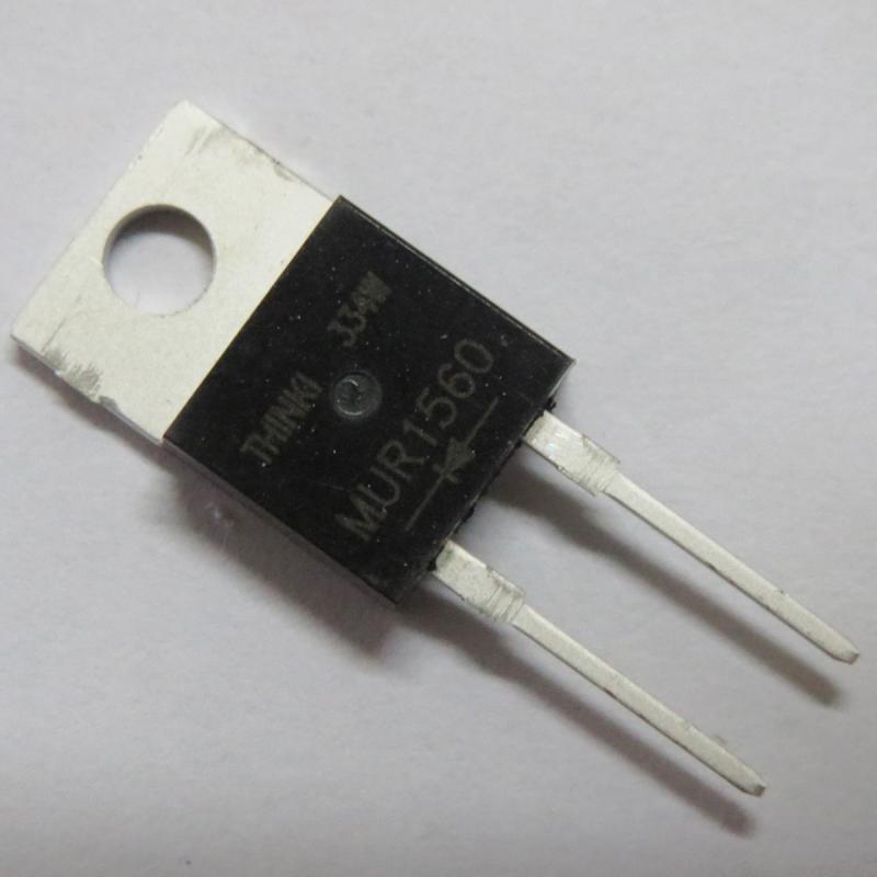 Diode MUR1560 TO-220 15A 600V (MUR1560G MUR 1560) [Diode Schottky]