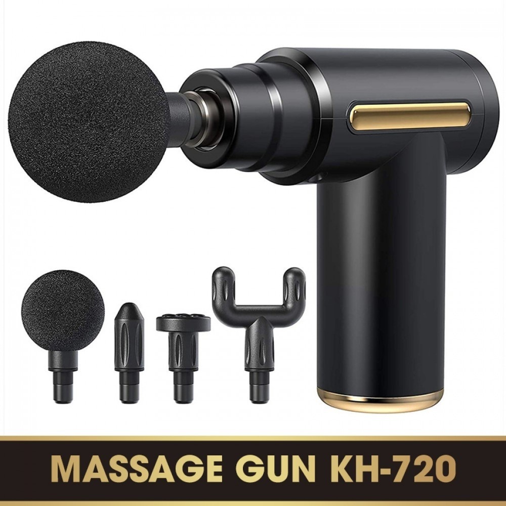 Máy Massage Cầm Tay Mini, Súng Massage Cầm Tay Mini Toàn Thân 6 Cấp Độ Chuyên Sâu Đa Năng KH-720