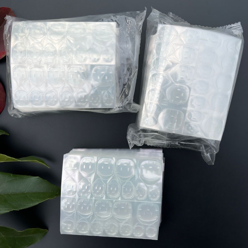 Combo 50 Miếng Dán Móng Bằng Silicon Dành Cho Học Sinh Sinh Viên Cochinshop Set 24 Miếng Siêu Tiết Kiệm