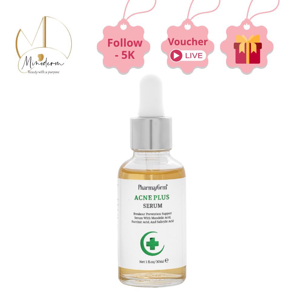 Tinh chất Pharmaform Acne Plus Serum giảm mụn và ngăn ngừa mụn, se khít lỗ chân lông
