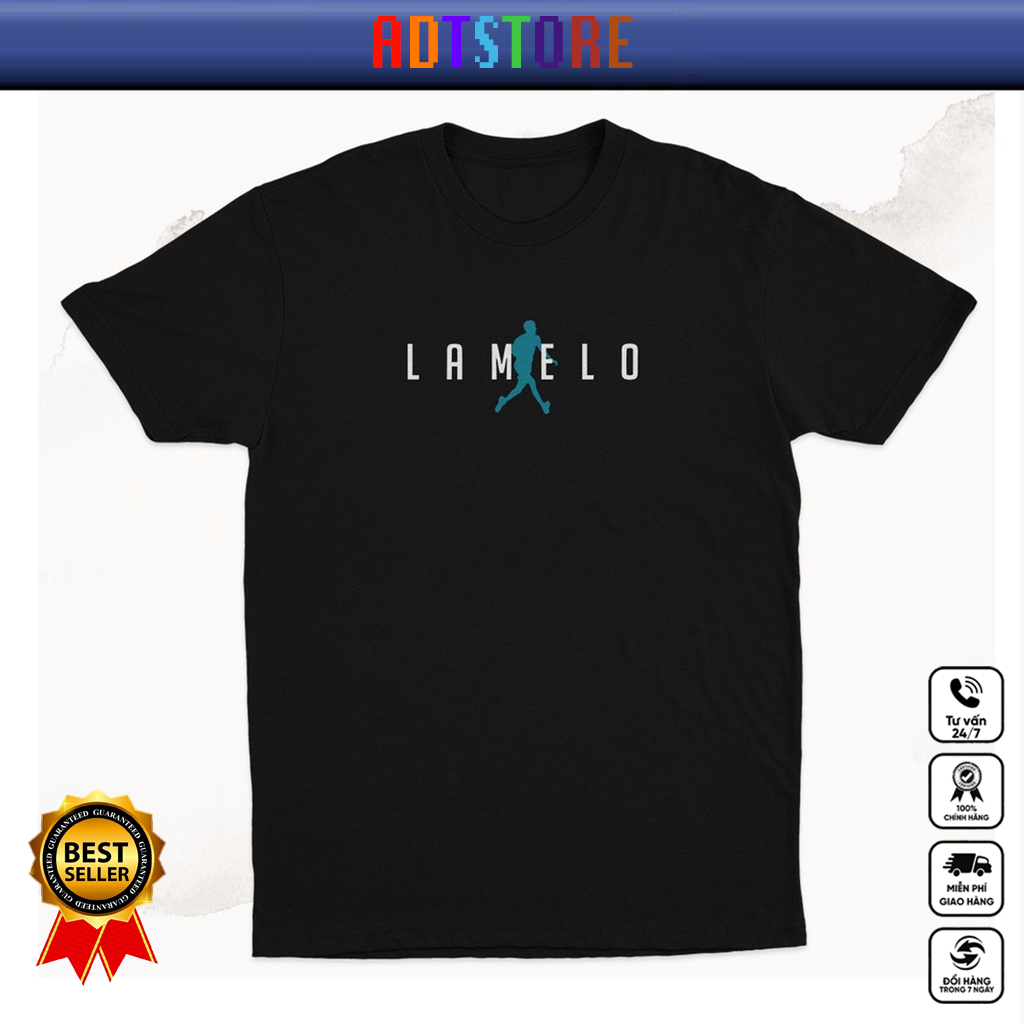 BST Áo thun NBA LaMelo Ball - 2gether the Series Brightwin chibi ART. Chất thun thoáng mát