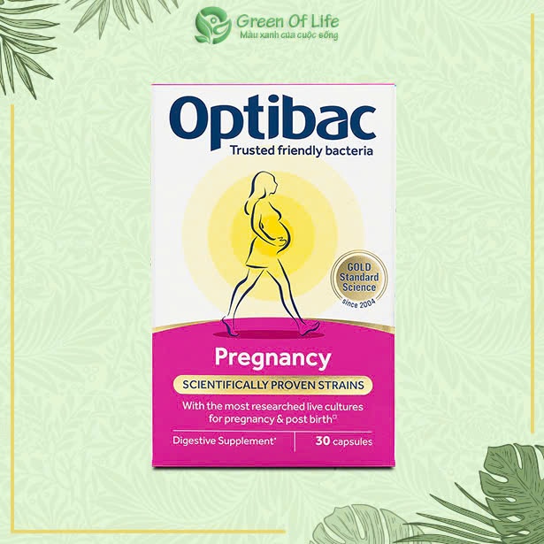 Men Vi Sinh Optibac Probiotics Pregnancy 30 VIÊN - Men Vi Sinh Dành Cho Mẹ Bầu