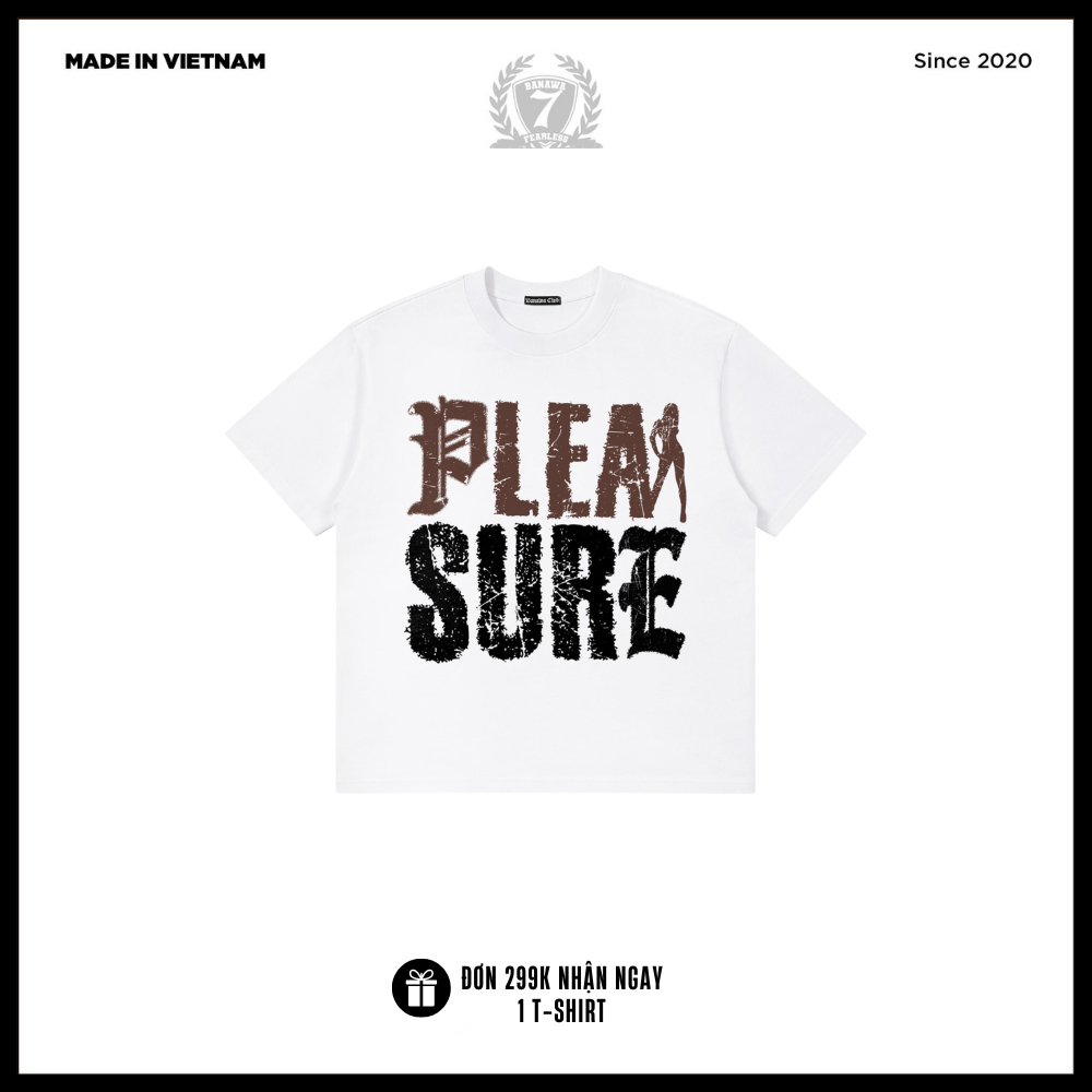 Áo Thun Unisex Banawa - Tee Pleasure | Local Brand Chính Hãng