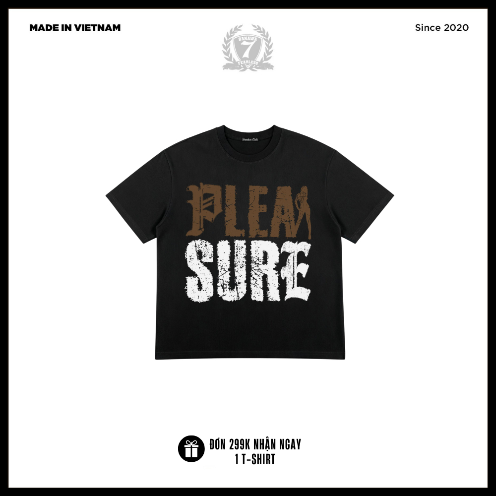 Áo Thun Unisex Banawa - Tee Pleasure | Local Brand Chính Hãng