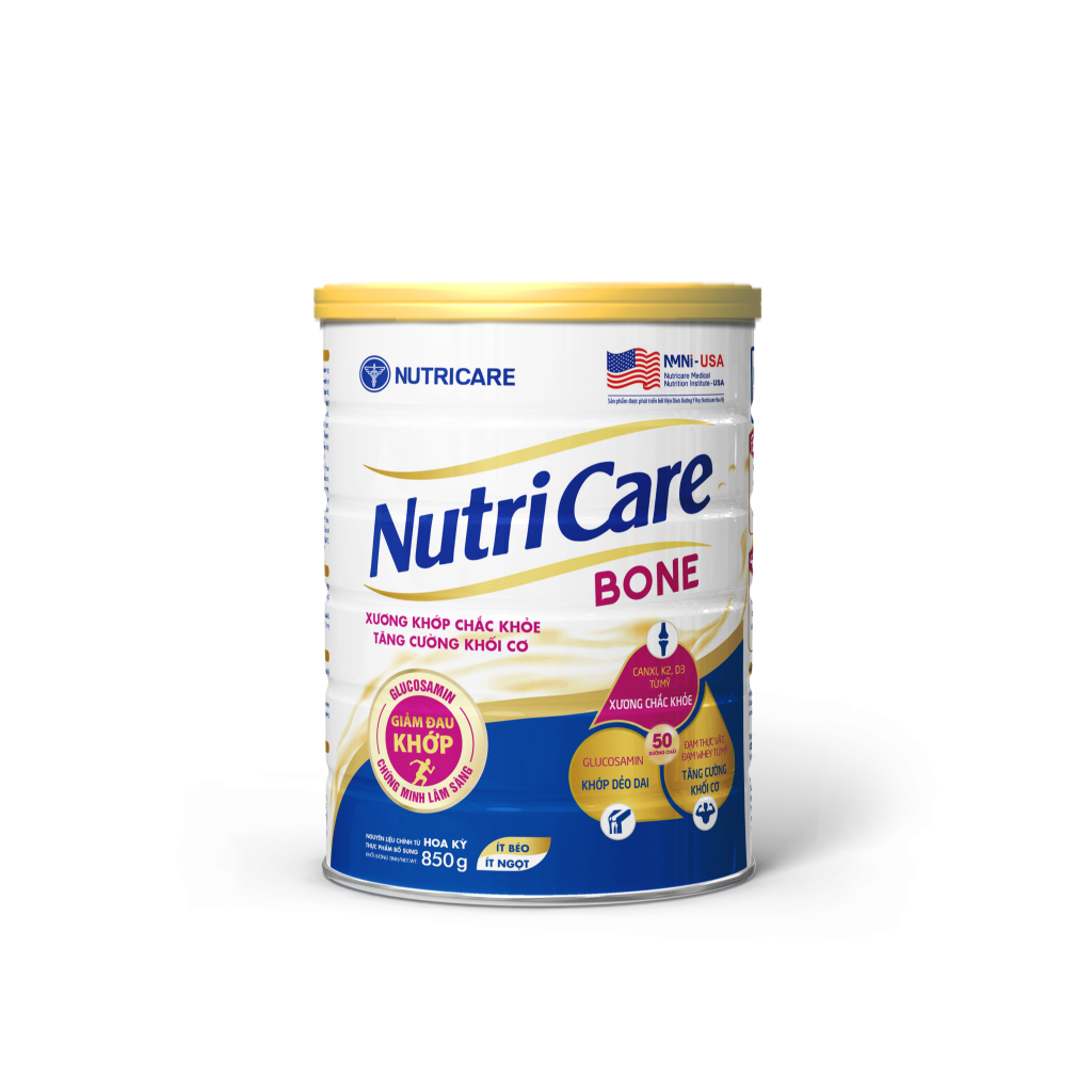 Sữa bột Nutricare Bone lon 850g