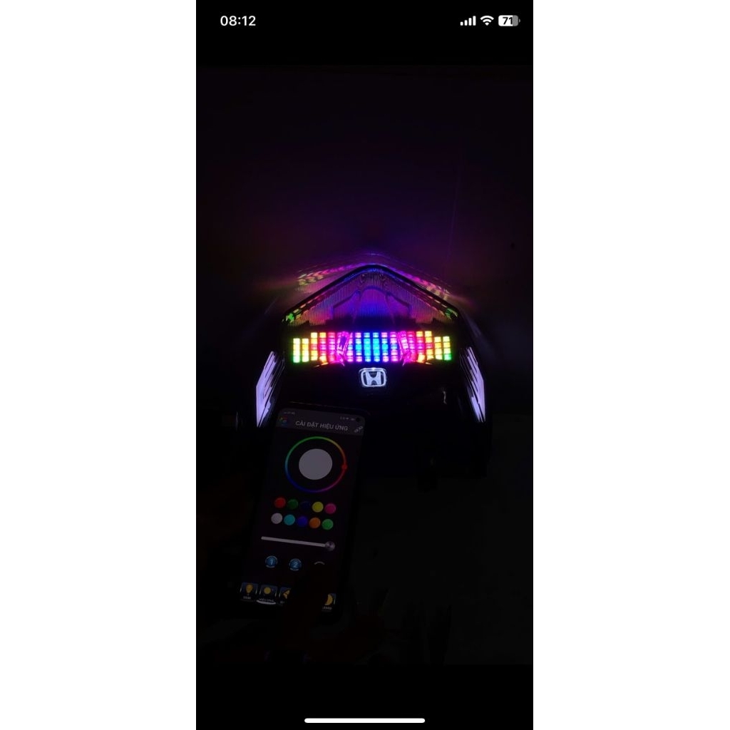 bộ đèn hậu AUDI VARIO 125+150 I8 MATRIX