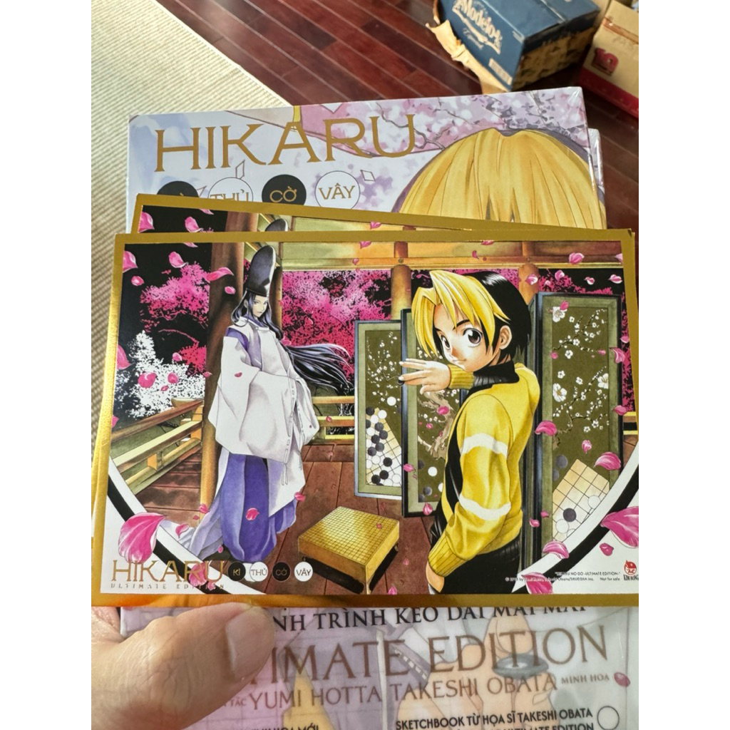 Hikaru - Kì Thủ Cờ Vây - Ultimate Edition Tặng Kèm Card Nhân Vật + Shikishi