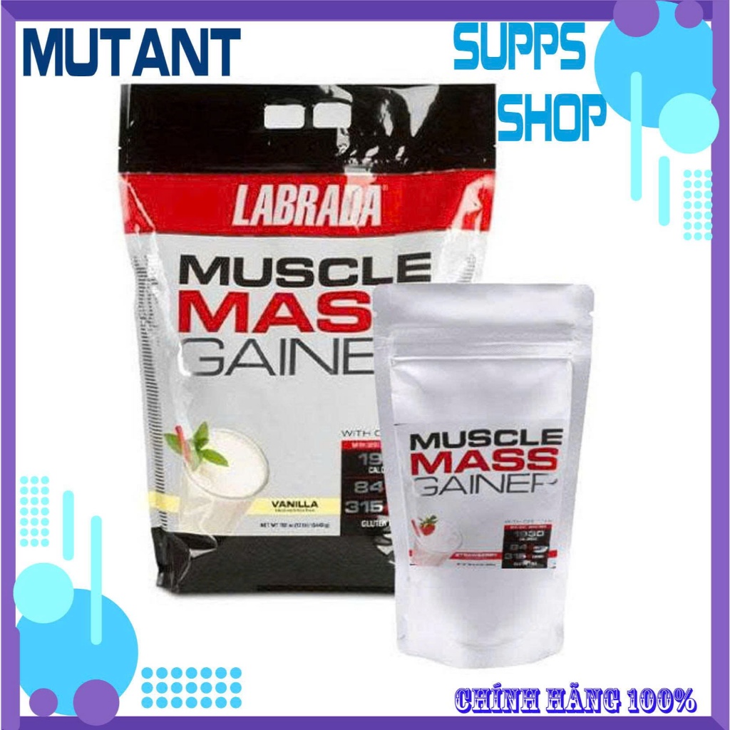 Labrada Muscle Mass Gainer – 1kg Sữa Tăng Cân Cao Năng Lượng
