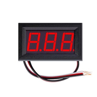 Vôn Kế Điện Tử 0.56 Inch 5-120VDC Đỏ