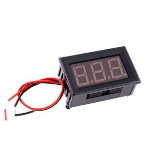 Vôn Kế Điện Tử 0.56 Inch 5-120VDC Đỏ