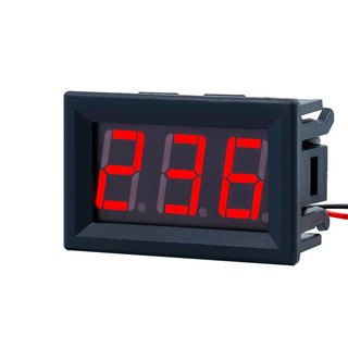 Vôn Kế Điện Tử 0.56 Inch 5-120VDC Đỏ