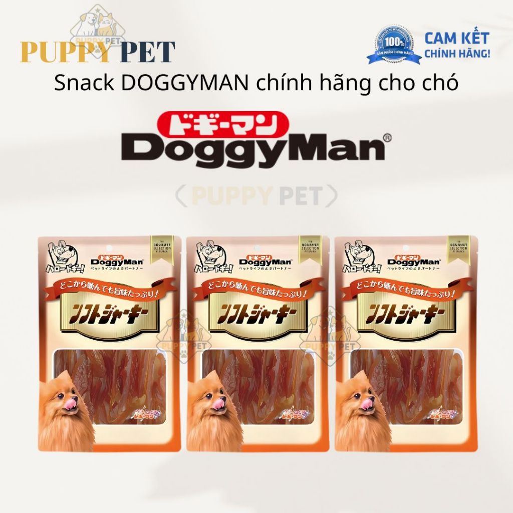 Doggyman Thanh gà sấy dẻo 80g