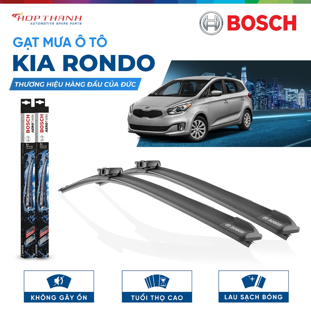 Gạt mưa Bosch xe KIA RONDO hàng chính hãng (Giá 1 cặp)