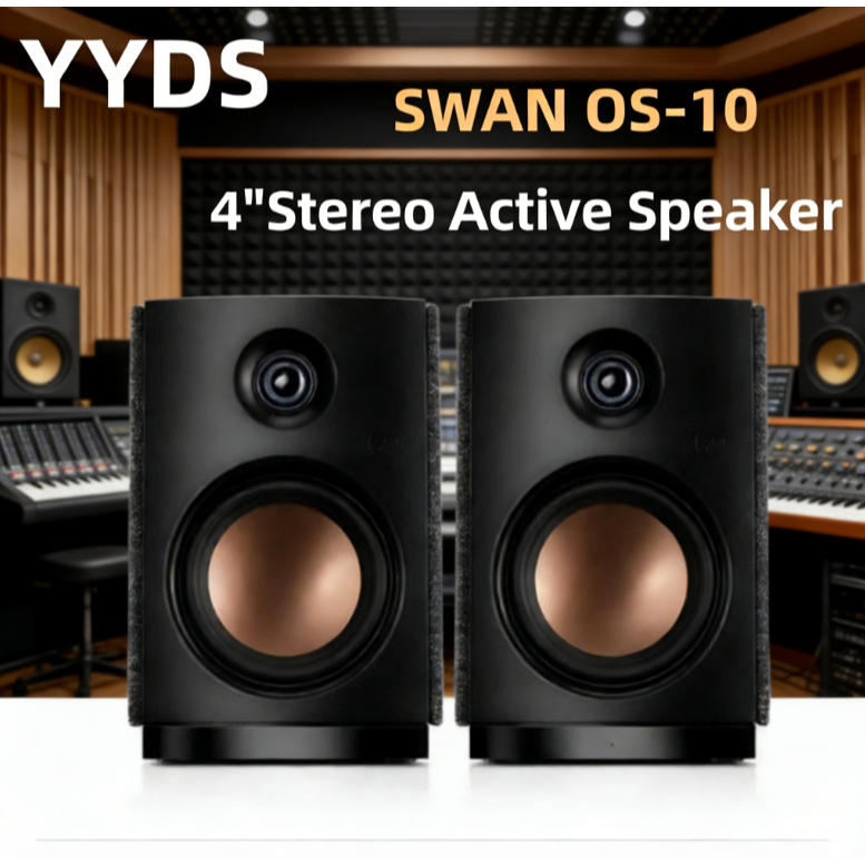 Loa siêu trầm để bàn Swans OS-10 Bluetooth5.0 đa phương tiện âm thanh nổi PC TV PHONE