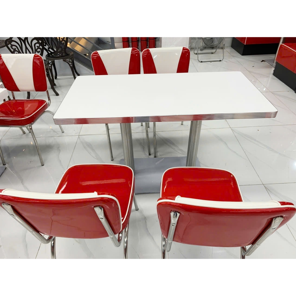 Bàn Ăn Dạng 2 Chân - Phù Hợp Mô Hình Nhà Hàng, Trà Sữa, Quán Ăn, DINER SP-RT602 Thương Hiệu DAKA LUX