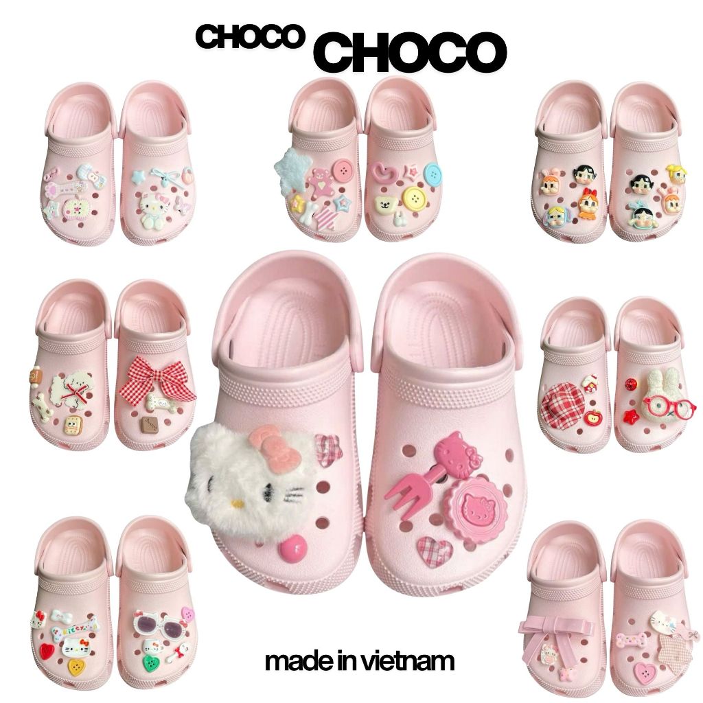 Dép Sục Quai Hậu Hồng Pastel Xinh Dễ Thương Êm Chân Size 36-39 HỖ TRỢ ĐỔI SIZE CHOCO CHOCO STORE