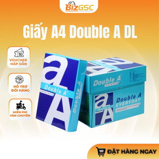 Giấy A4 Double A DL 70 - Giấy có độ trắng cao, bề mặt láng mịn, giúp bản in hiển thị rõ nét và đều mực