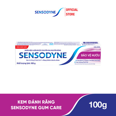 Kem đánh răng SENSODYNE Gum Care 100g giúp giảm ê buốt và bảo vệ nướu chắc khỏe