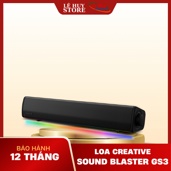 Loa CREATIVE Sound Blaster GS3/Sound Blaster GS3 White/Stage Pro - Hàng Chính Hãng