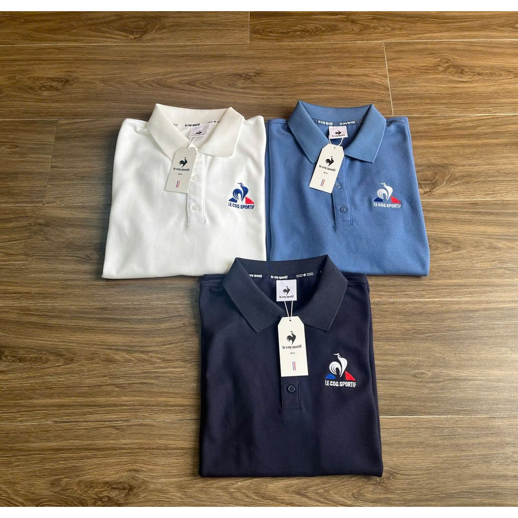 Áo polo Nam Le coq sportif dư xịn 100% 3 màu