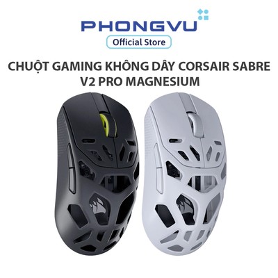 Chuột Gaming không dây Corsair SABRE v2 PRO Magnesium - Bảo hành  24 tháng