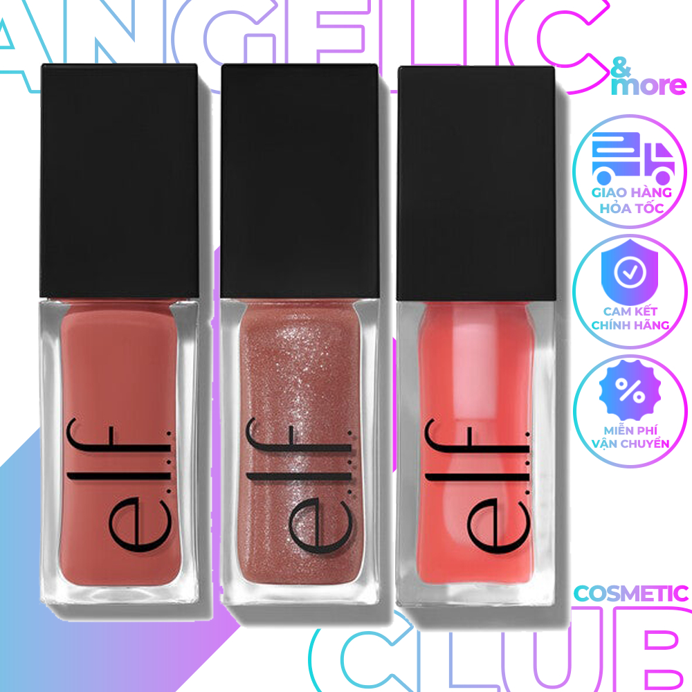 Son Bóng ELF, Son Bóng Có Nhũ Giúp Căng Môi Glow Reviver Lip Oil, Plumping Lip Oil, Lip Oil Glimmer.