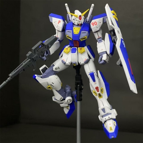 Mô Hình Lắp Ráp MG F90 Fighter (tặng kèm base, decal nước và tua vít )