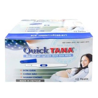 [COMBO 5] Bút Thử Thai Quicktana Test trực tiếp, Chính xác, dễ sử dụng (Hàng Chính Hãng)