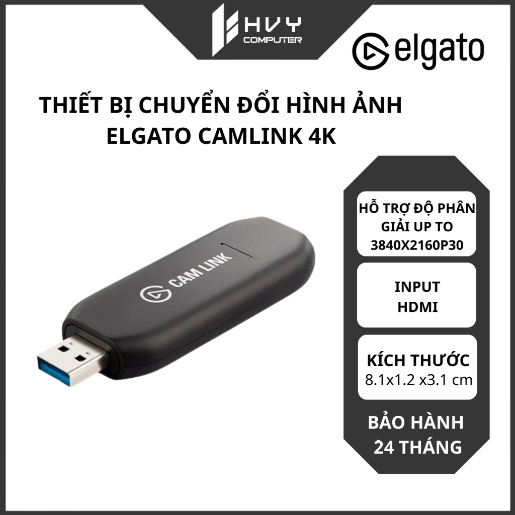 Thiết bị chuyển đổi hình ảnh Elgato Camlink 4K 10GAM9901 - Hàng chính hãng