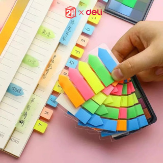 Giấy Phân Trang 100 Tệp, Đánh Giấu Trang Đa Màu, Tiện Lợi Cho Học Sinh, Văn Phòng - VPP