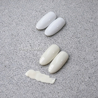 Sơn Gel CANDY Đen Trắng, Trắng sữa, Thạch gạo ( Màu Hot )
