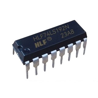 CHIP 74LS192 Decade Up/Down Counter with Clear DIP16