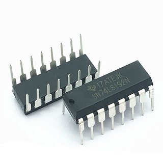 CHIP 74LS192 Decade Up/Down Counter with Clear DIP16